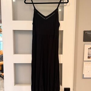 Old Navy Black Cami Dress